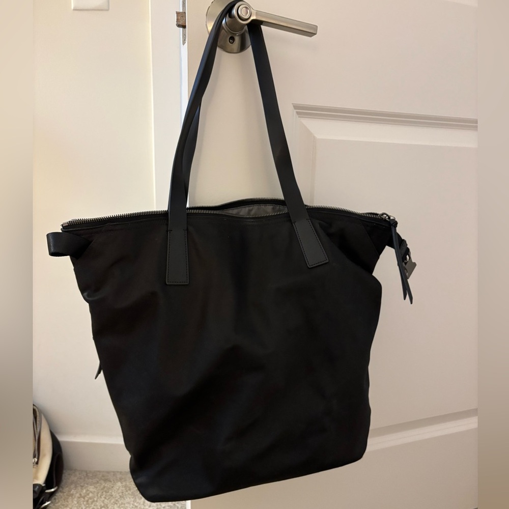 Black Tumi Travel Tote